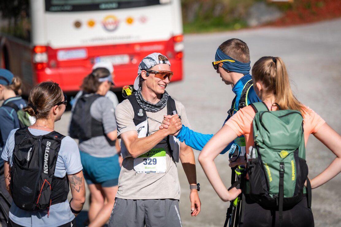 Höhenweg Trophy Ziel | © Wildschönau Tourismus