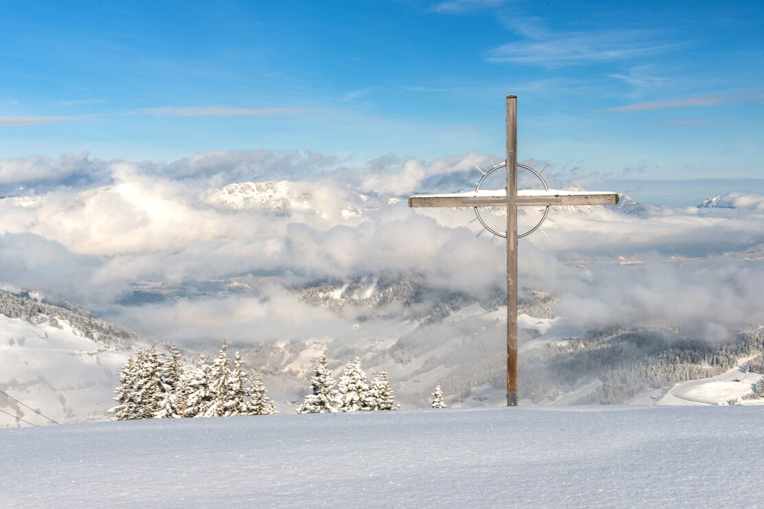 Wildschönau Niederau Markbachjoch Kreuz Winter.jpg | © Wildschönau Tourismus