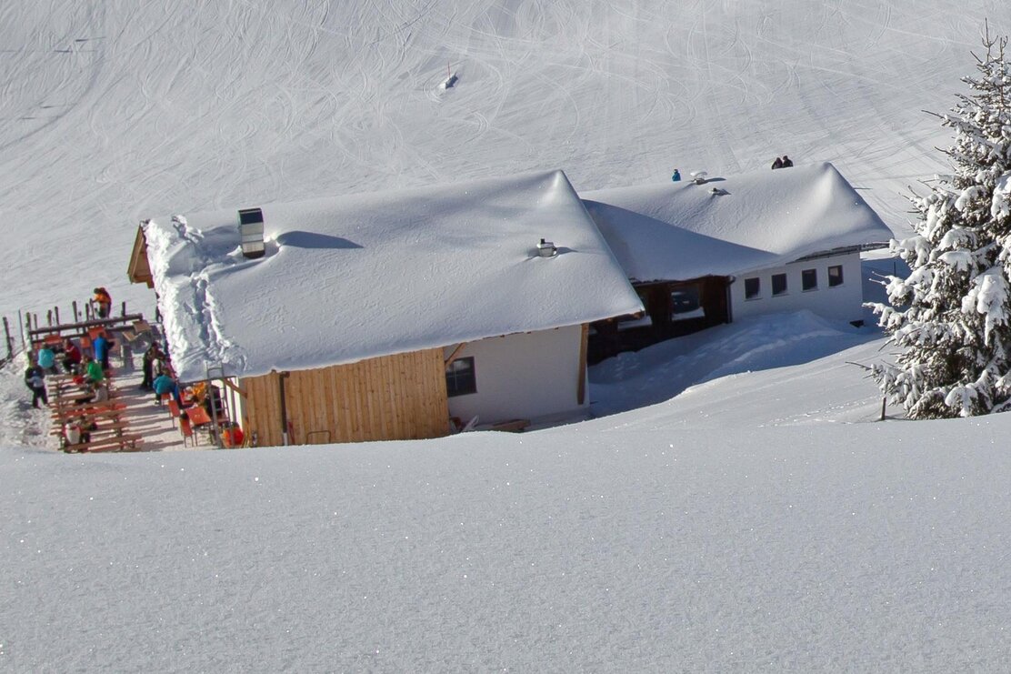 Kropfraderjochalm Winter | © Wildschönau Tourismus