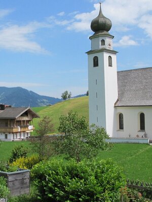Thierbach Sommer  Dorf mit Kirche Wildschönau FG. T.L. Rechte Wildschönau Tourismus (2).JPG | © Wildschönau Tourismus