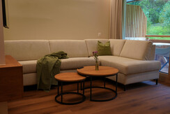 Aparthotel Iris - Apartment Bergklee Wohnbereich