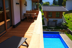 Aparthotel Iris - Apartment Waldveilchen Balkon 1