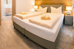 Brunner Apartments Niederau, großzügiges Schlafzim