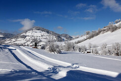 Langlaufloipe - direkt hinter Metzgerhof