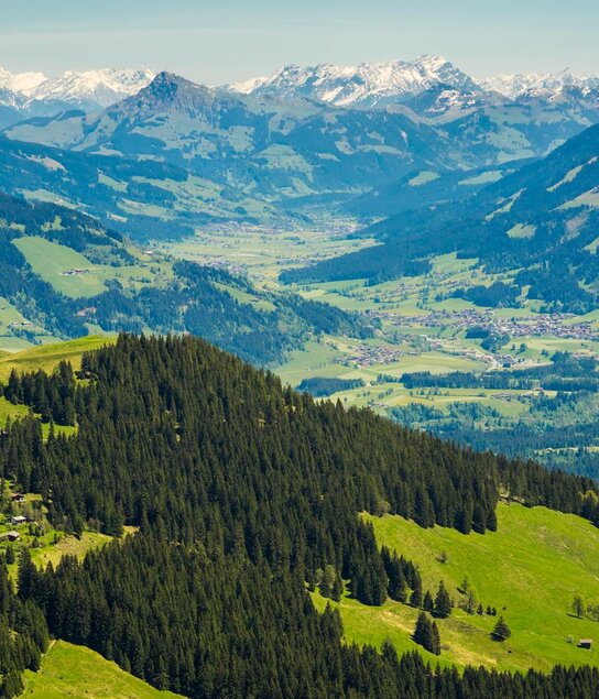 Blick über die Berge