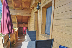 Haus Sonnegg App. Gratlspitzblick Balkon Westseite