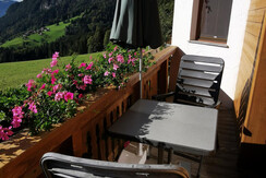 Haus Sonnegg App. Schatzbergblick Balkon Westseite