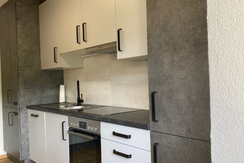 Küche mit Geschirrspülmaschine