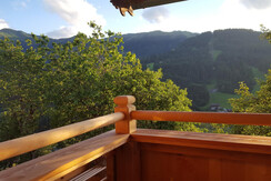 Aussicht Sommer Zimmer Gratlspitz