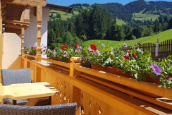 Aussicht Zimmer Altensberg Sommer