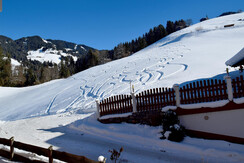 Aussicht Zimmer Altensberg Winter