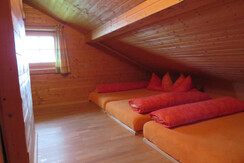 Schlafzimmer Sennhütte