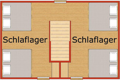 Sennhütte Dachgeschoß