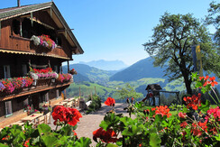 Hörbighof Bauernhof Thierbach Wildschönau Rechte W