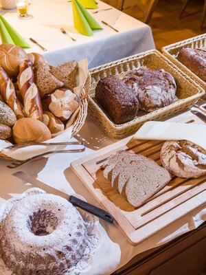 Vielfältiges Frühstück vom Buffet