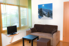 Appartement Sonnenalp Schneeberger Wohnzimmer