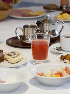 Frühstückstisch Tirolerhof Wildschönau