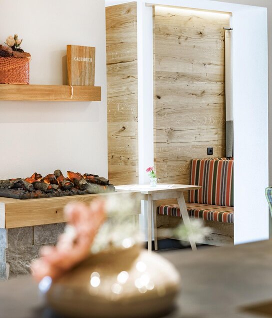 Lobby im Landhotel Tirolerhof Wildschönau