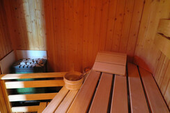sauna inside