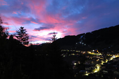 sunrise from the balcony