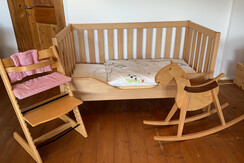 Kleinkindausrüstung auf Wunsch