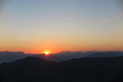 Sonnenuntergang vom Schatzberg