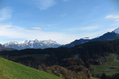 Sonnbergblick zum Wilden Kaiser