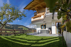 Das Frühstückseck mit Garten